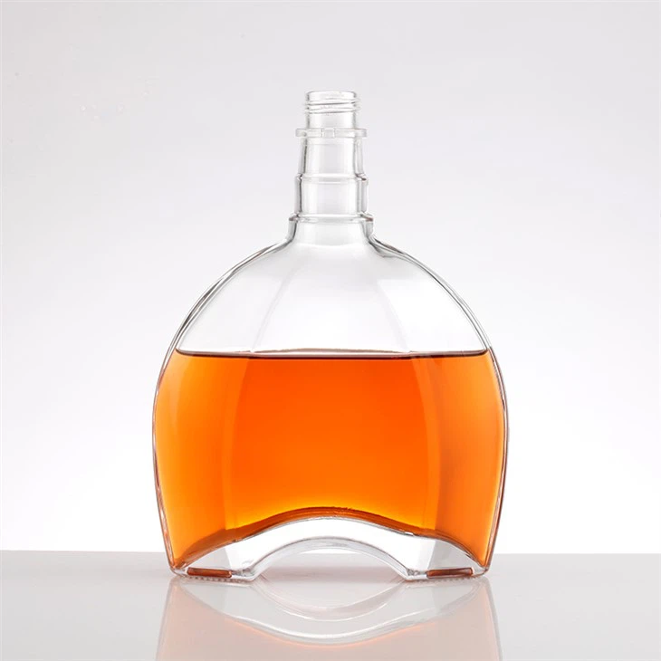 Chai rượu whisky thủy tinh có nút chai