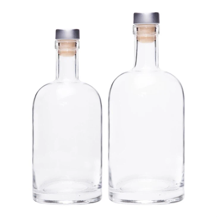 750ml Vodka Glass Bottle With Cork
