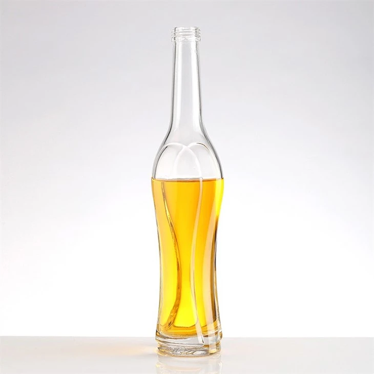 Screw Cap Whiskey Glass Bottles