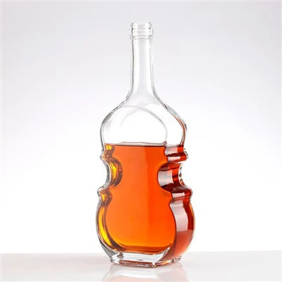 Chai rượu thủy tinh trục vít 375ml