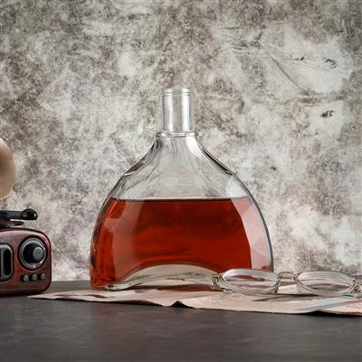 Rượu chai thủy tinh Flint Brandy